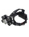 Naglavna svetilka-polnilna 5 x LED T6 CREE | Foxit.si