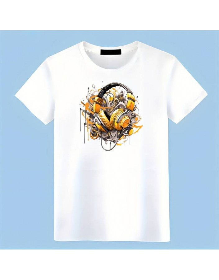 Dizajn Slušalke majica bela | Foxit.si