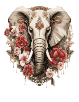 Bela majica Slon Design | Foxit.si