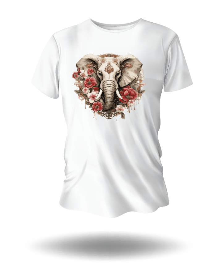 Bela majica Slon Design | Foxit.si