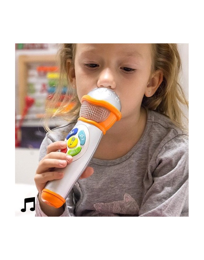 OTROŠKI ROČNI MIKROFON Z LUČJO IN ZVOKOM | Foxit.si